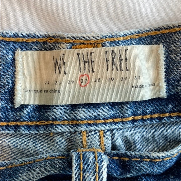 Free People Denim Shorts - Picture 3 of 3